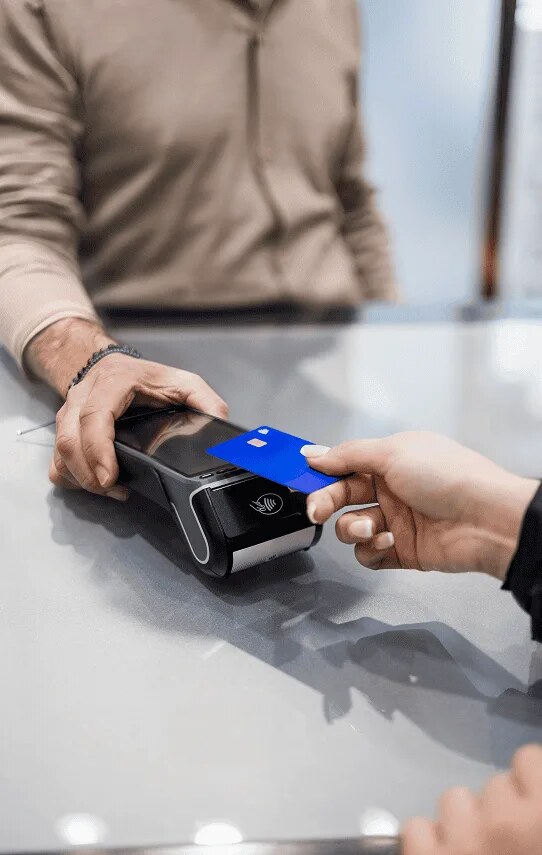 Terminal POS compatible con pagos cripto de MiraclePay